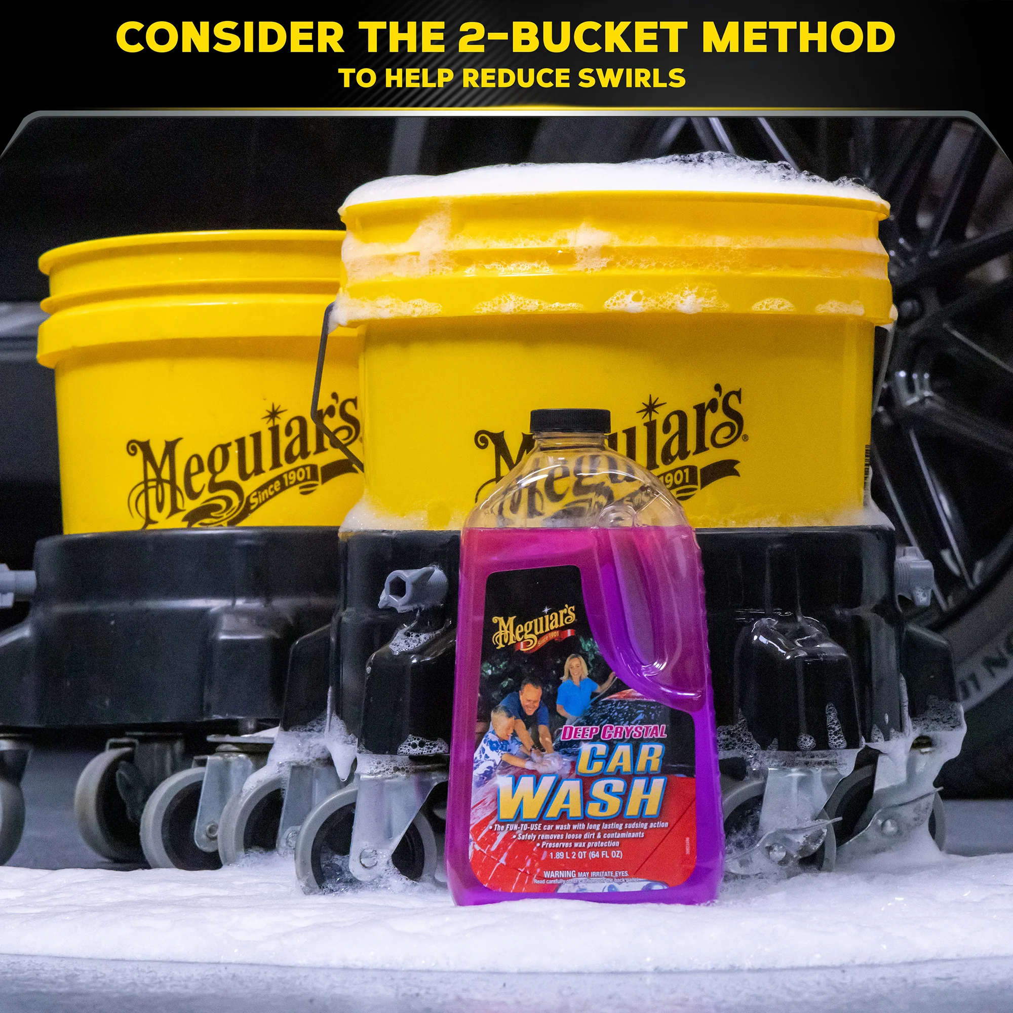 Meguiar's Deep Crystal Car Wash - 64 oz. - Image 3