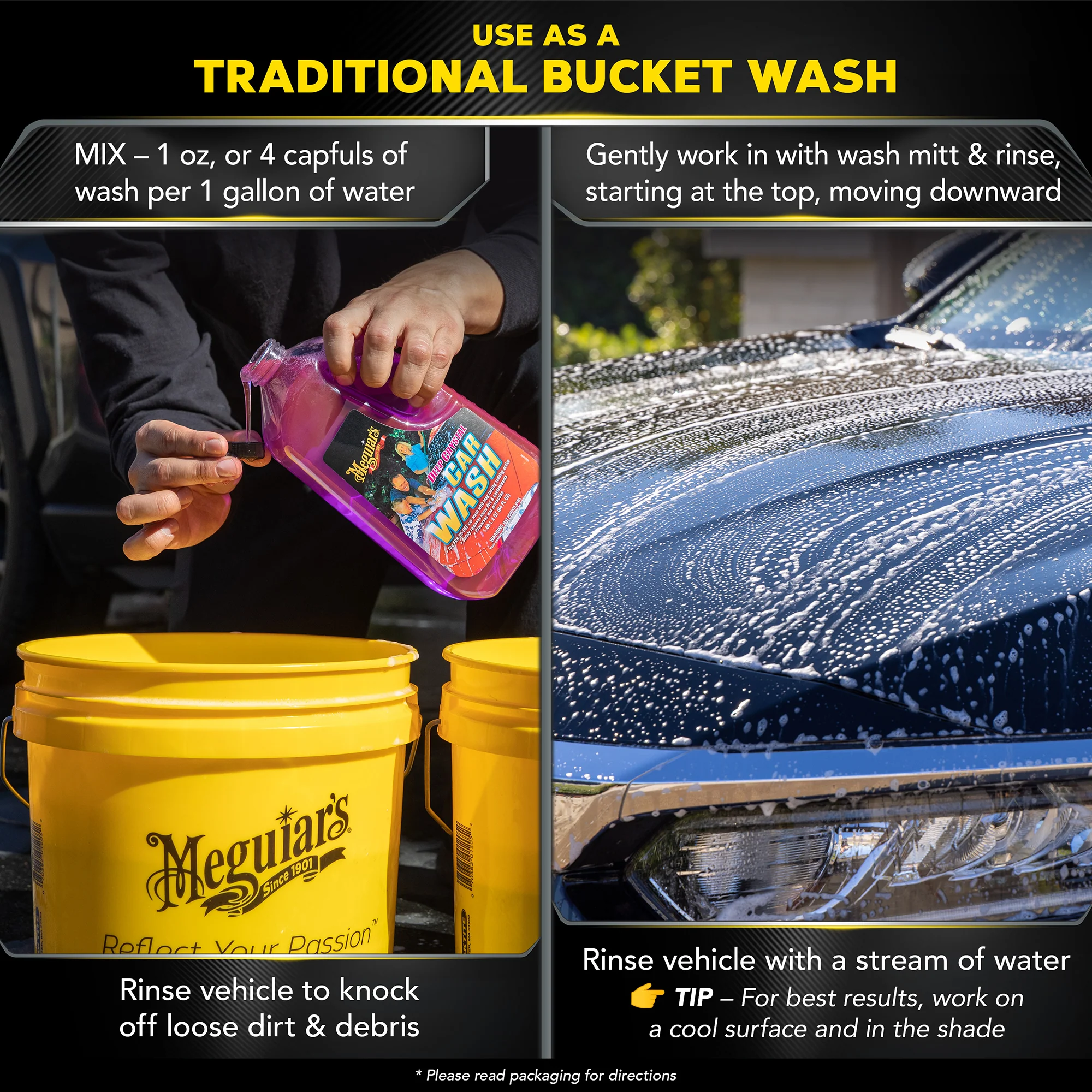 Meguiar's Deep Crystal Car Wash - 64 oz. - Image 4
