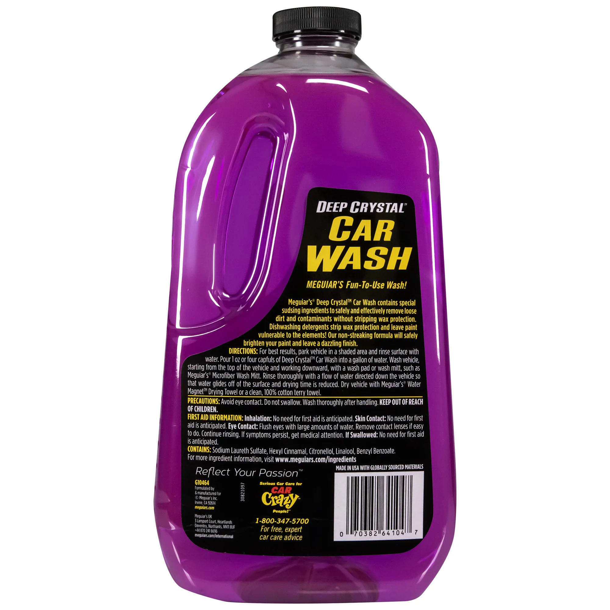 Meguiar's Deep Crystal Car Wash - 64 oz. - Image 8