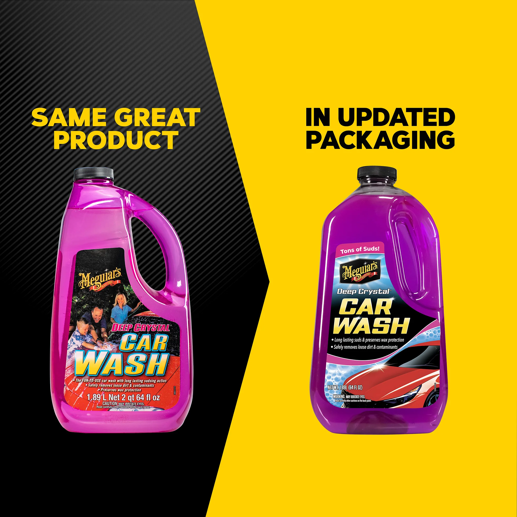 Meguiar's Deep Crystal Car Wash - 64 oz. - Image 9