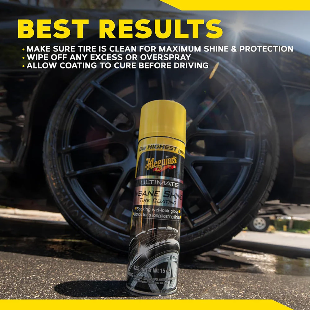 Meguiar's Ultimate Insane Shine Tire Coating - 15 oz. - Image 5