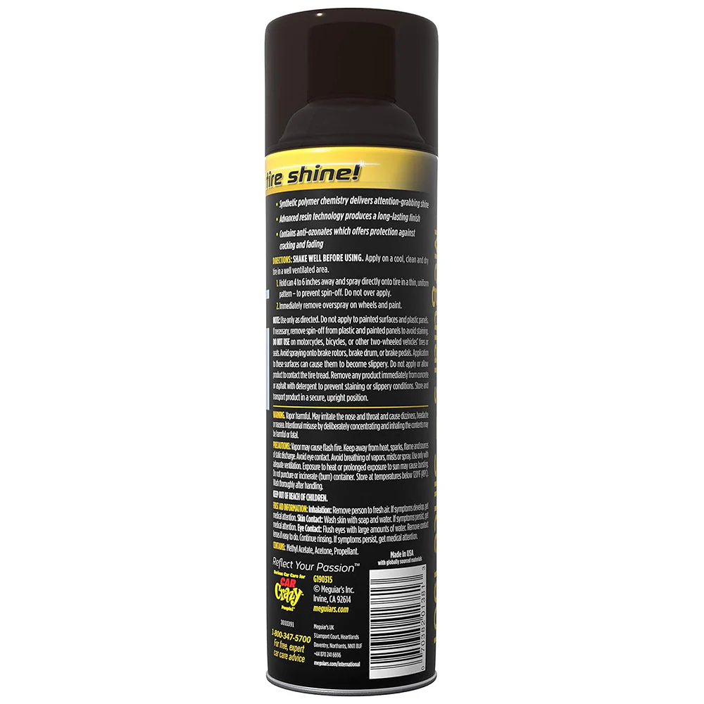 Meguiar's Ultimate Insane Shine Tire Coating - 15 oz. - Image 9