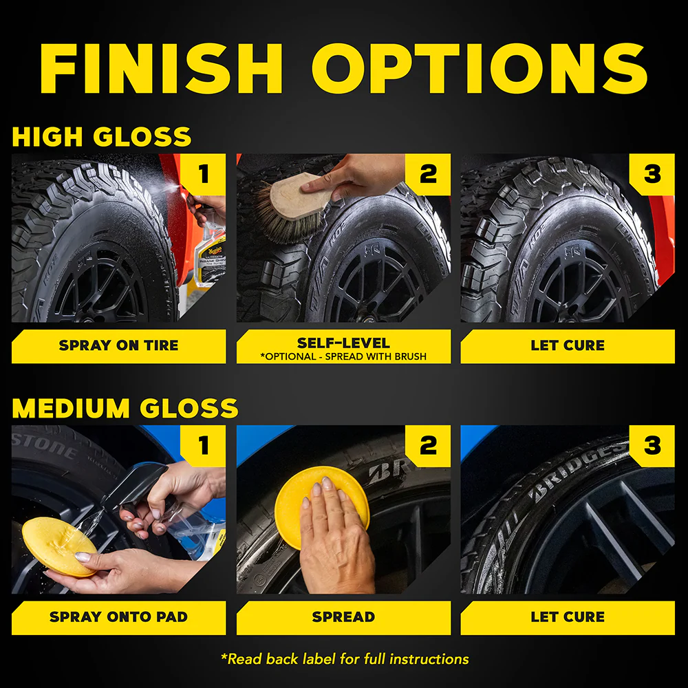 Meguiar's Ultimate Insane Shine Tire Spray - 16 oz. - Image 6