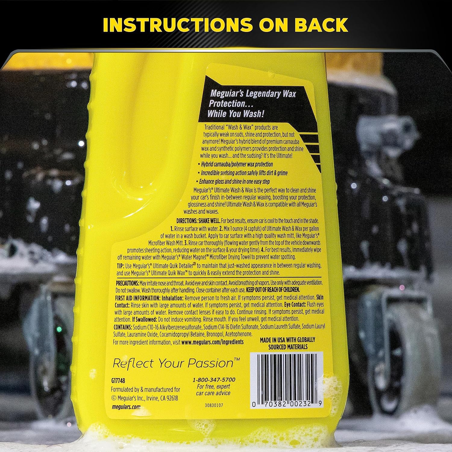 Meguiar's Ultimate Wash & Wax - 48 oz. - Image 7